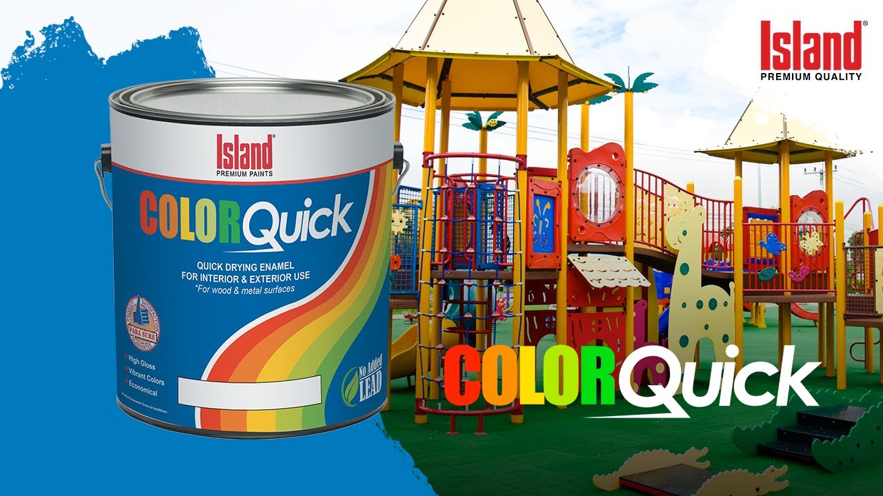 Product Highlight: ColorQuick | Quick Dry Enamel Paint | Island Paints ...