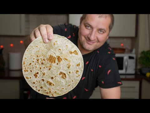 Видео рецепт Армянский лаваш для шаурмы