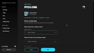 Submit Music for Amazon Music Editorial Playlists - Step by Step Walkthrough