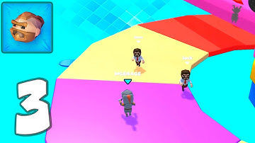 Fall Dudes - Mobile Gameplay Walkthrough Part 3 (iOS, Android)