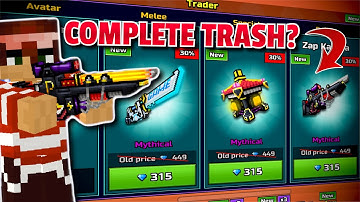 Is this TRADERS VAN even GOOD?! Pixel Gun 3D Trader’s Van review