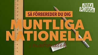 Så förbereder du dig inför muntliga nationella i matematik