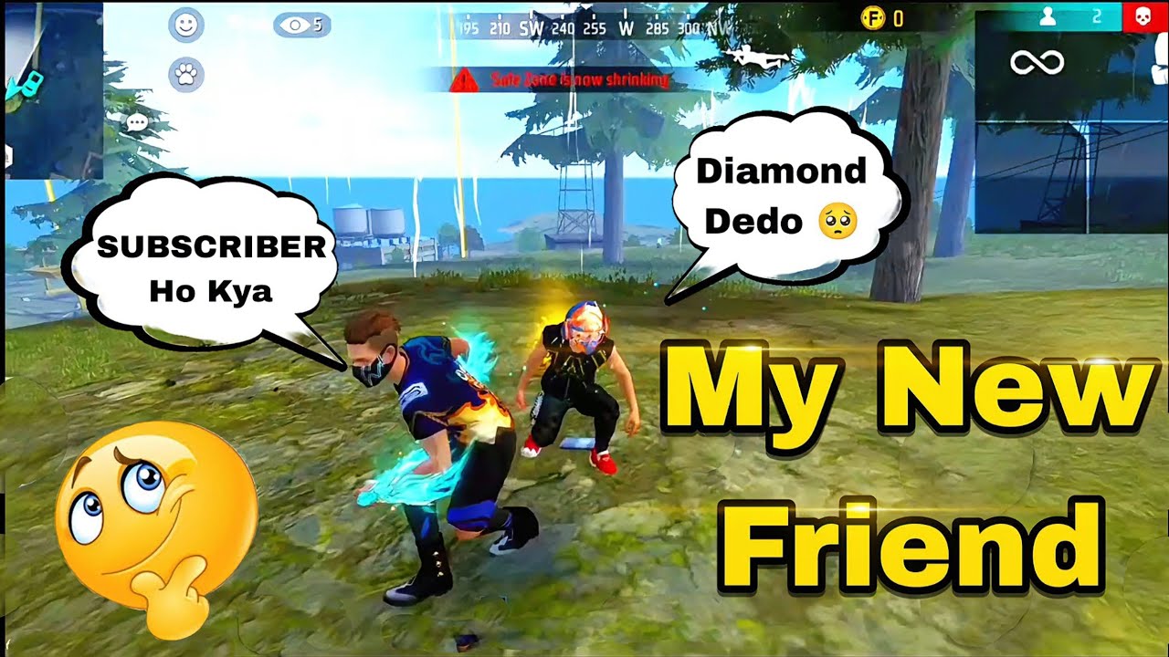 MY NEW FRIEND 🔥 BR Ranked MATCH | FREE FIRE | FREE FIRE MAX #freefire # ...