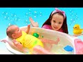 Little Nastya Baby Bath Time Nursery Rhymes & Kids Songs Like a CoCoMelon