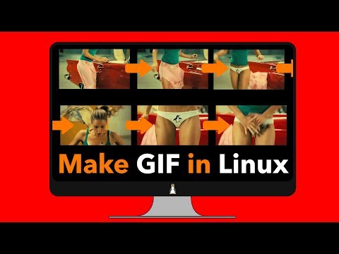 Making an animated GIF in Linux