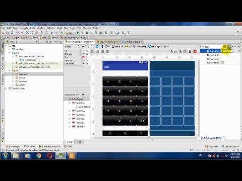 Android calculator project - YouTube
