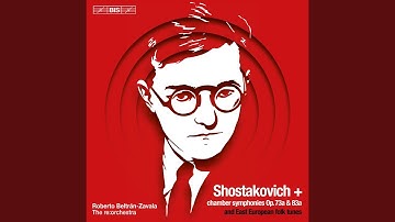 String Quartet No. 4 in D Major, Op. 83a (Arr. R. Barshai for Chamber Orchestra): III. Allegretto