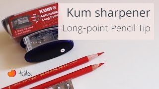 Kum Pencil Sharpener - Long point sharpener recommendation