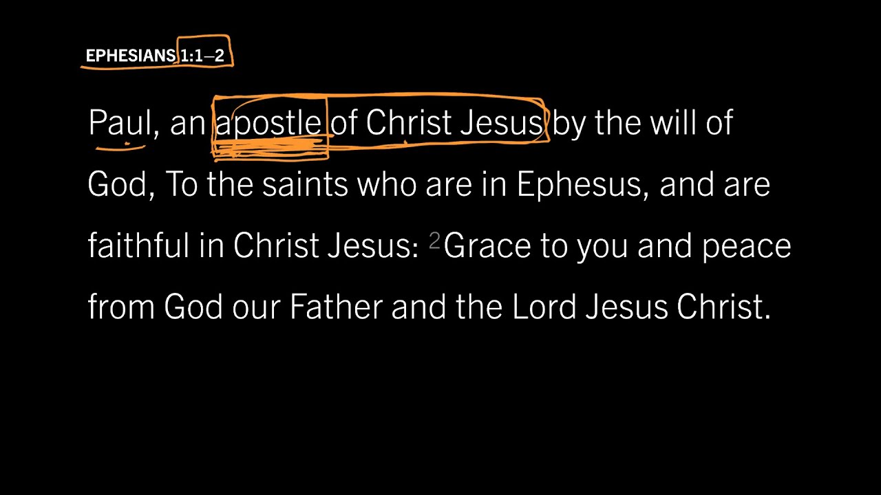 What Does It Mean to Be an Apostle? Ephesians 112, Part 2 Ephesians