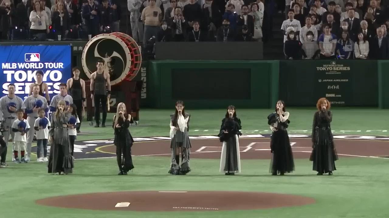 リトグリ、大谷翔平の前で日米の国歌斉唱「君が代、アメリカ国歌うまっ！」