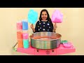 شفا تبيع في ماكينة غزل بنات !‏ cotton candy machine