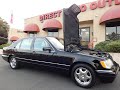 1997 Mercedes Benz S500 92k original miles 1 owner.  Video review and walk around.