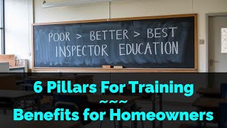 Mastering Home Inspection: The Essential 6 Pillars For Training [podcast]