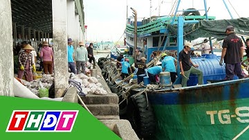 Sản lượng khai thác tại Cảng cá Vàm Láng đạt 60% so với cùng kỳ | THDT