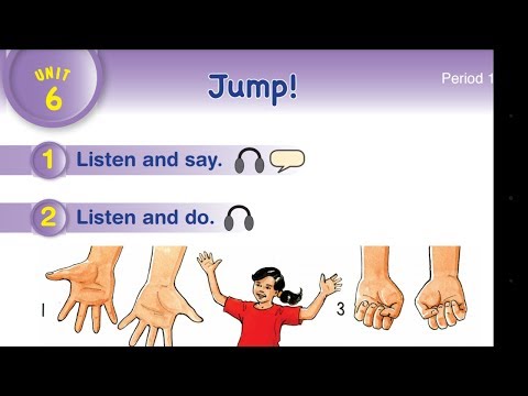 هيا نتعلم كيف نهجي ونكتب كلمات الوحدة 6 Jump للصف الثاني
