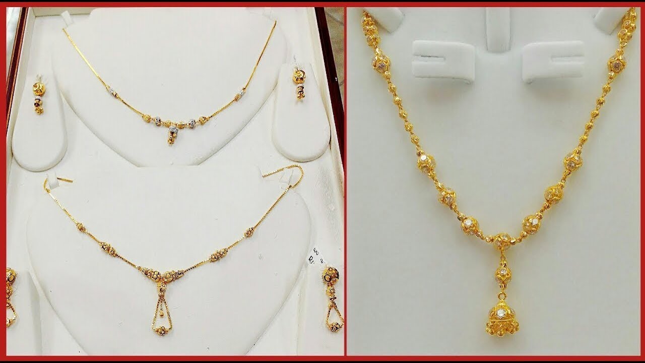 Beautiful Gold Necklace Designs 