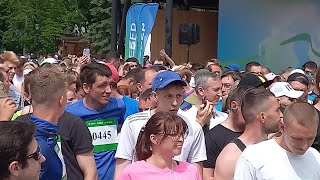 Зелёный Марафон Сбер Банк 01.06.24 год Липецк 4,2 Км