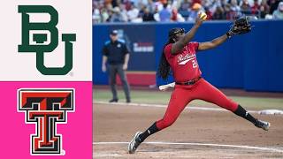 #4 Texas Tech vs Baylor | FULL GAME | Fri 1, 2025| College Softball