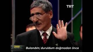 Abdurrahim Karakoç - Doğmadan Önce (Kendi Sesinden) TRT ARŞİV