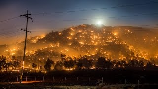 Fire now 19,034 acres as of 11am 6/24. video taken overnight 6/23-6/24
from 10pm-3am in lake isabella, squirrel mountain valley, highway 178
area erskine ...