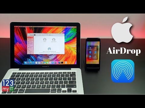 AirDrop के साथ iPhone से Mac पर फ़ाइलें साझा करें