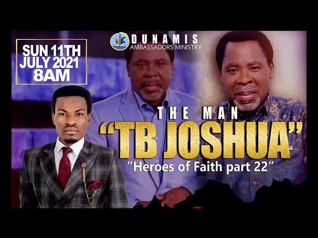 IN HONOUR OF TB JOSHUA, The Best Sermon About TB Joshua, by Dunamis Cedric🔥🔥 class=