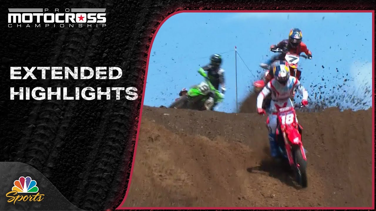 Pro Motocross EXTENDED HIGHLIGHTS Round 11 at Ironman 8/26/23 Motorsports on NBC