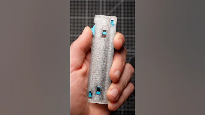 3D printed spring loaded OTF knife