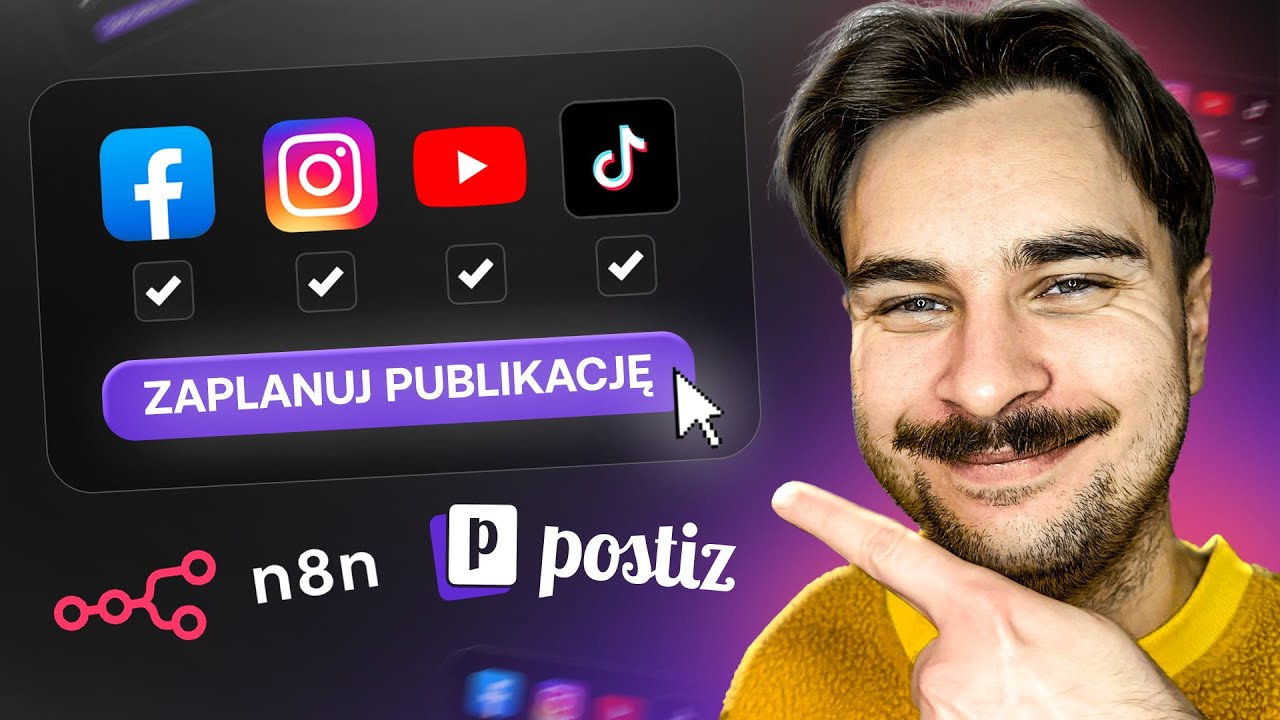 Zautomatyzuj Publikowanie Postów w Social Media z Postiz i n8n (ZA DARMO)