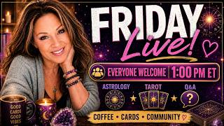 ☕🔮 Friday Psychic Café LIVE! Tarot, Astrology & Your Questions