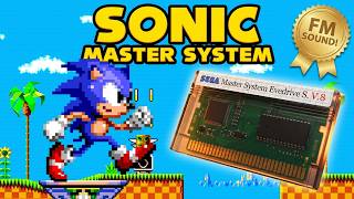 SONIC SMS FM HACK -GAMEPLAY COMPLETO - S-VIDEO -EVERDRIVE S. V.8