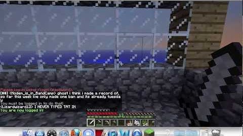 Minecraft - flying squid - online server glitch