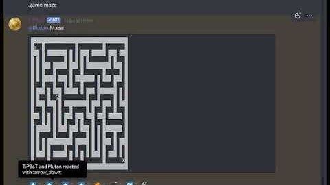 Discord TipBot Maze Game [Outdated]