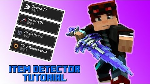 Command block Item detector tutorial