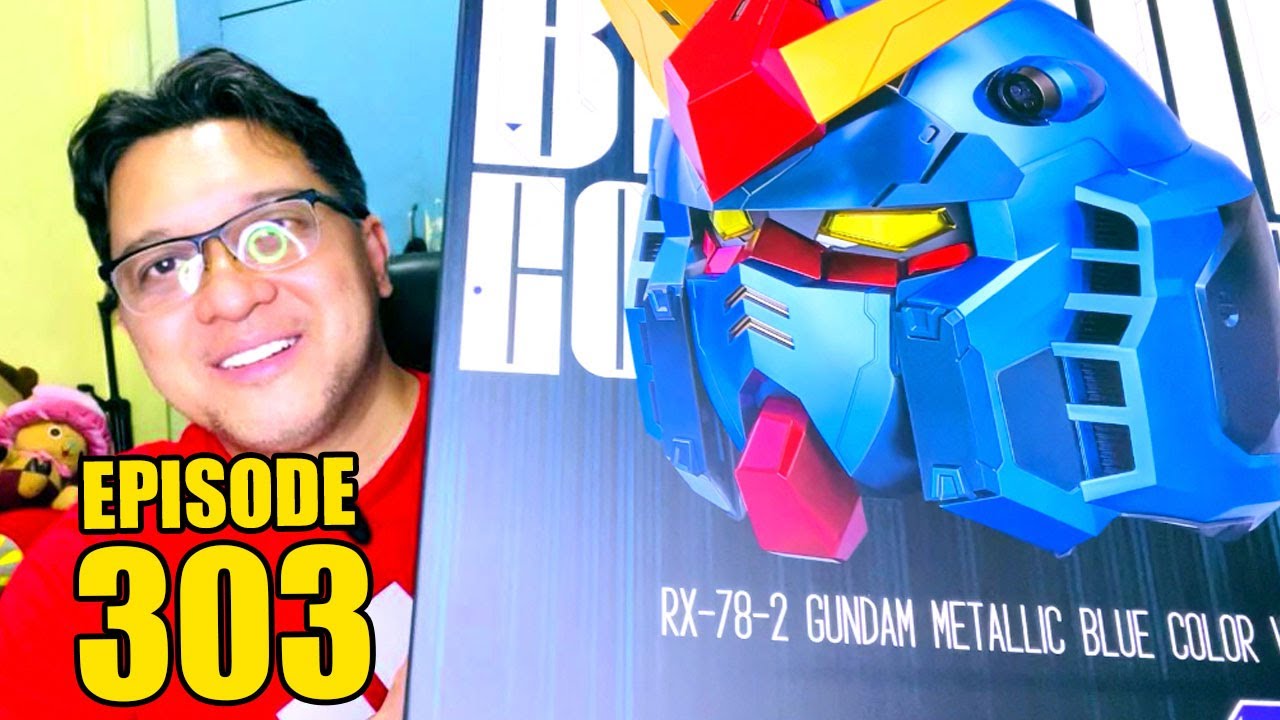 Unboxing The RX78-2 Gundam Head Bust In Striking Metallic