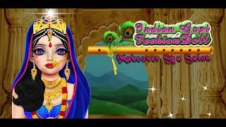 Indian Gopi Fashion Doll Makeover Spa Salon - Indian Radha Fashion Salon || Makeup & Dress-up Game screenshot 3