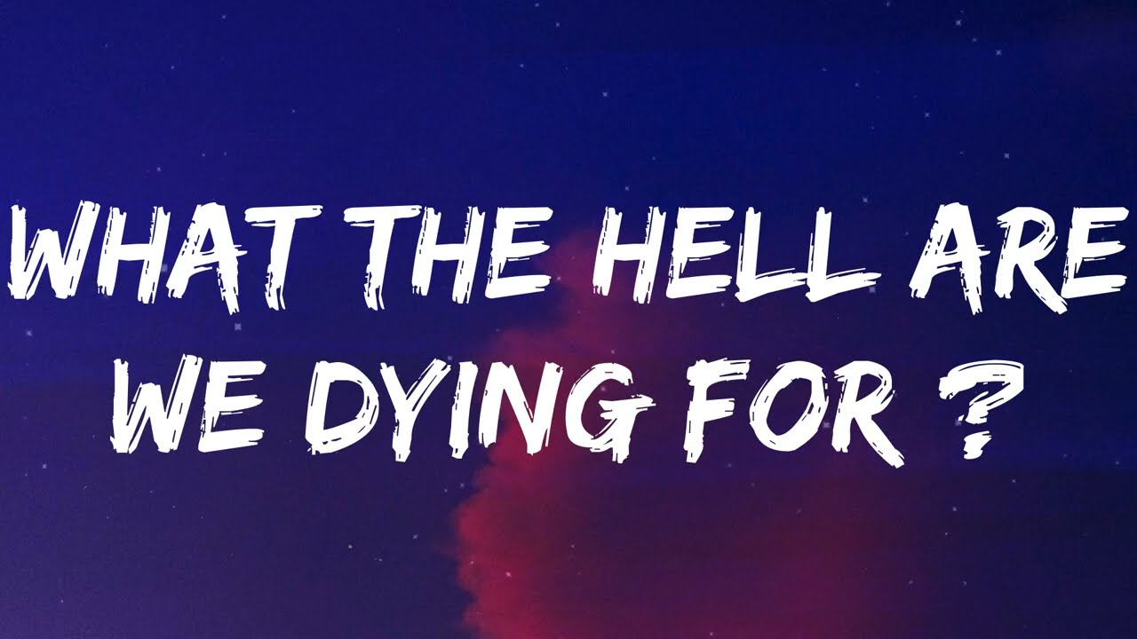 Shawn Mendes - WHAT THE HELL ARE WE DYING FOR? (Lyrics)
