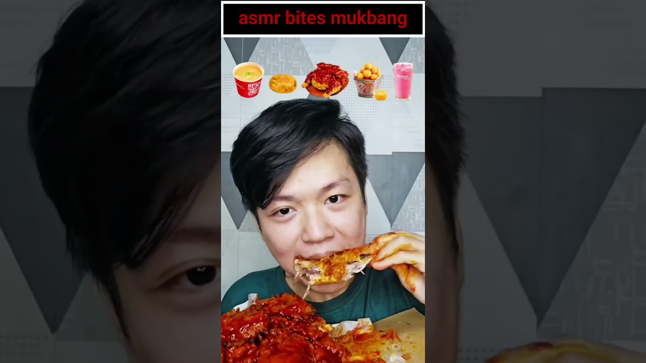 БОЛЬШИЕ УКУСЫ MUKBANG ОГРОМНОЕ УДОВЛЕТВОРЕНИЕ «Индонезийское шоу с безумной едой и эмодзи (без фо...