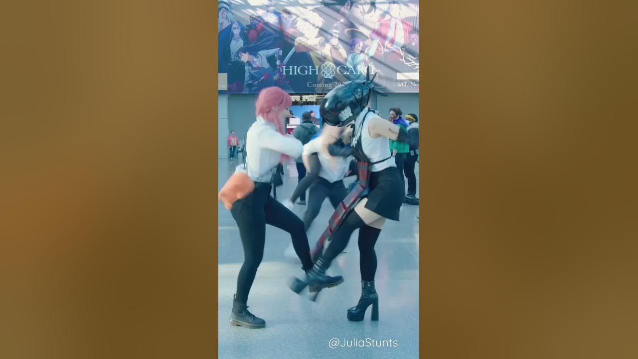 Chainsawman crew dancing #shorts #anime #chainsawman #kickback #kenshiyonezu #cosplay #makima #denji