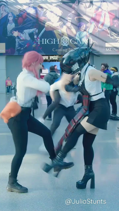 Chainsawman crew dancing #shorts #anime #chainsawman #kickback #kenshiyonezu #cosplay #makima #denji