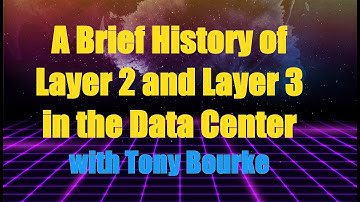 A Brief History of Layer 2 and Layer 3 in the Data Center (EVPN/VXLAN)