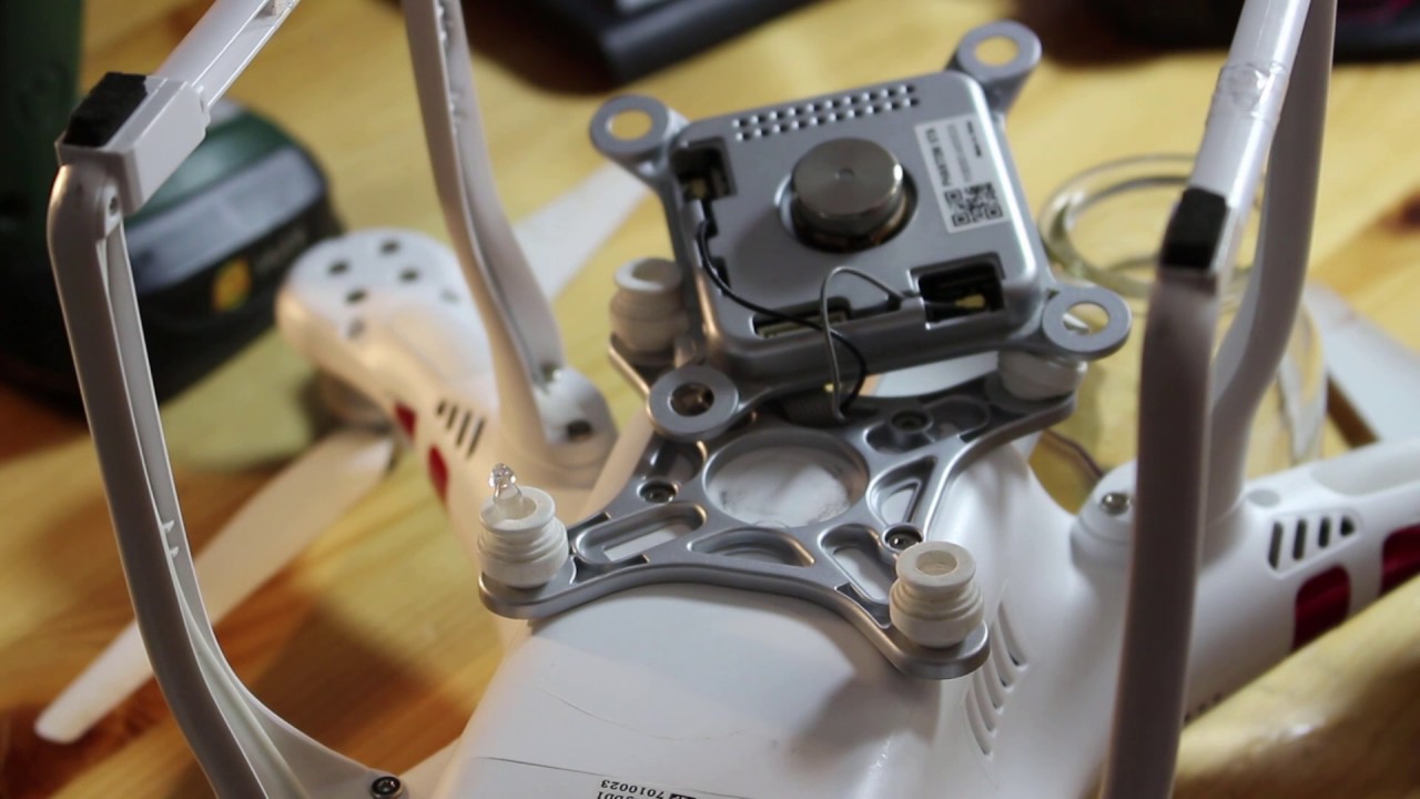 Kamera und Gimbal beim DJI Phantom 3 entfernen/abmontieren - Tutorial/Anleitung