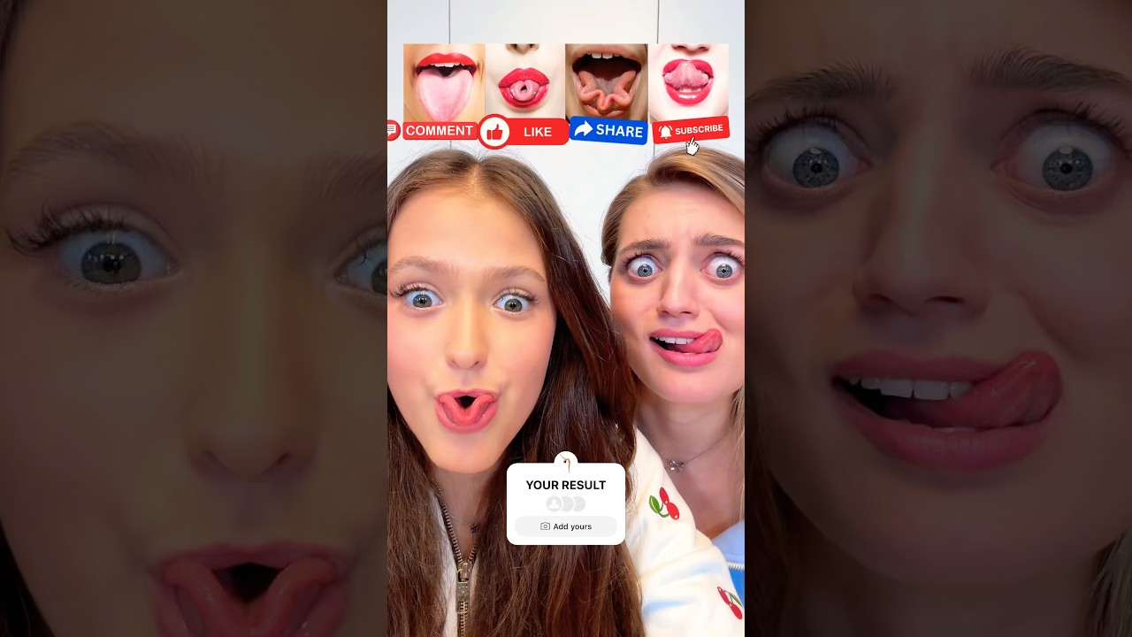 Tongue Challenge: Can You Do This? 👅😝 