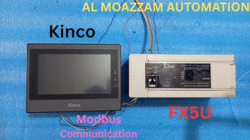 PLC HMI Communication Setup – Connect Kinco HMI to Mitsubishi FX5U