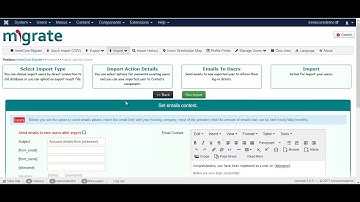 Import Joomla Users - IreneCore Migrate Extension