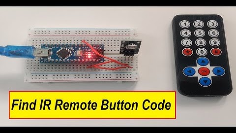 How to Decode IR Remote Control Signal Using Arduino || Find IR Remote Button Code