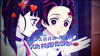 Kanao X Tanjiro - Demon Slayer Amvedit 4K