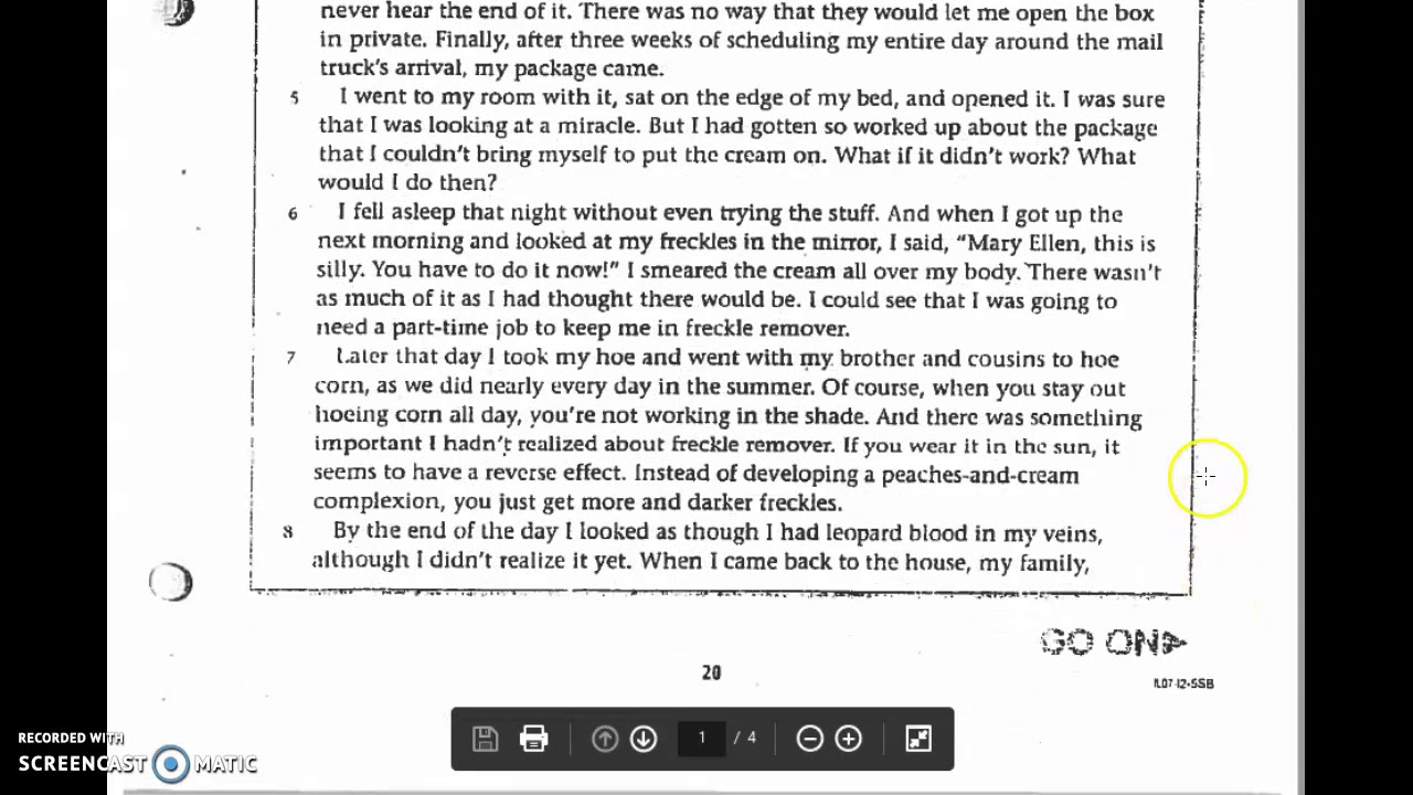 flowers and freckle cream