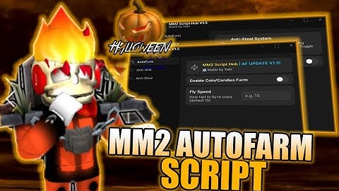 *NEW* MM2 AUTO FARM CANDIES SCRIPT🎃🍬 | MM2 HALLOWEEN EVENT