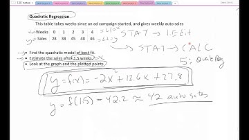 3 .1 video 10 Quadratic regression